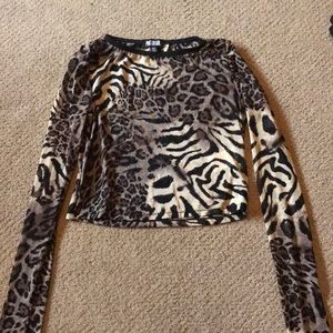 Poster Grl Leopard Top